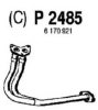 FENNO P2485 Exhaust Pipe